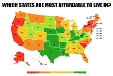 The Most Affordable States In America