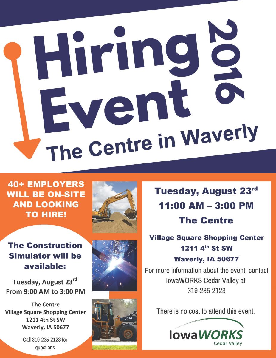 hiring event the city