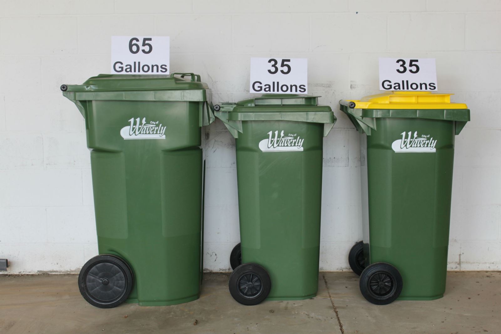 35 Gallon Large Plastic Rubbish Bins , Extra Large Garbage Can