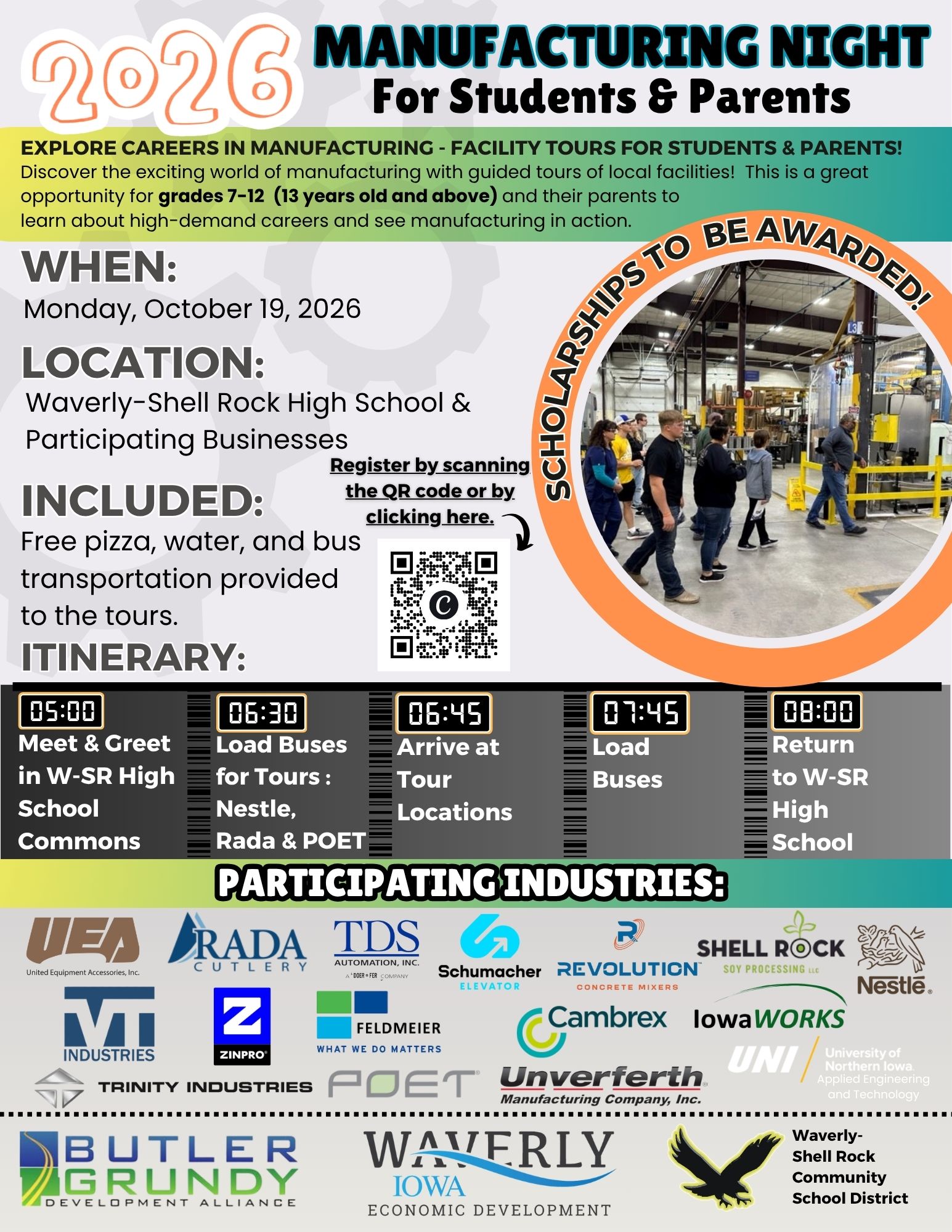 2026 Flyer for Manufacturing Night