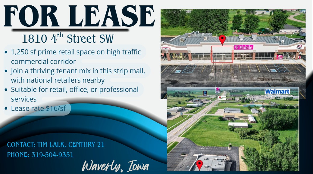 For lease image notice for 1810 4th St SW