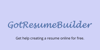 Got Resume Builder