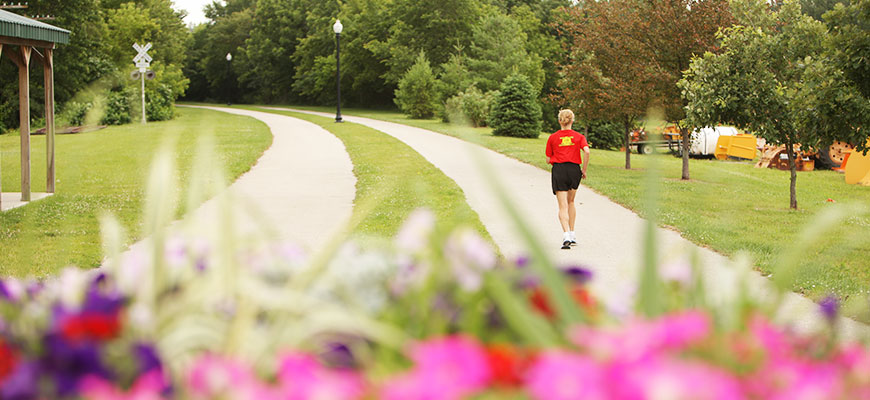 running/walking paths